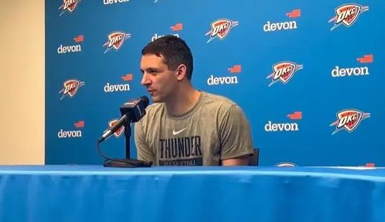 戴格诺特嘴硬啊！
 
这场雷霆和掘金的西部强强对话，最终以雷霆127-121加时