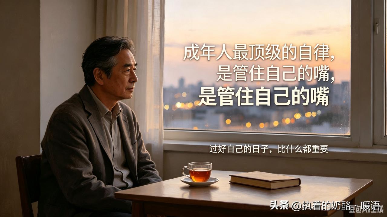 静坐窗前，品味人生，管住自己的嘴，过好自己的日子。余生要放宽心境 养心最高境界 