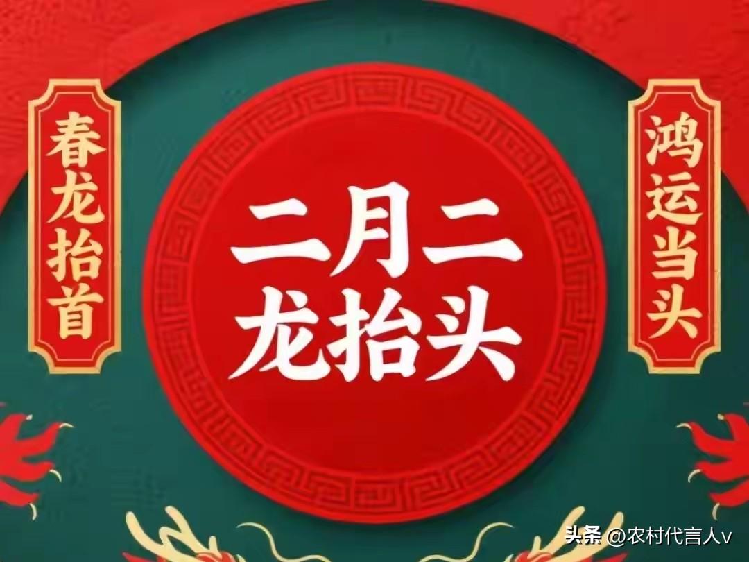 明日二月初二龙抬头：记住“7不出”，老辈说：守好规矩，别忙到头一场空。
 
“二