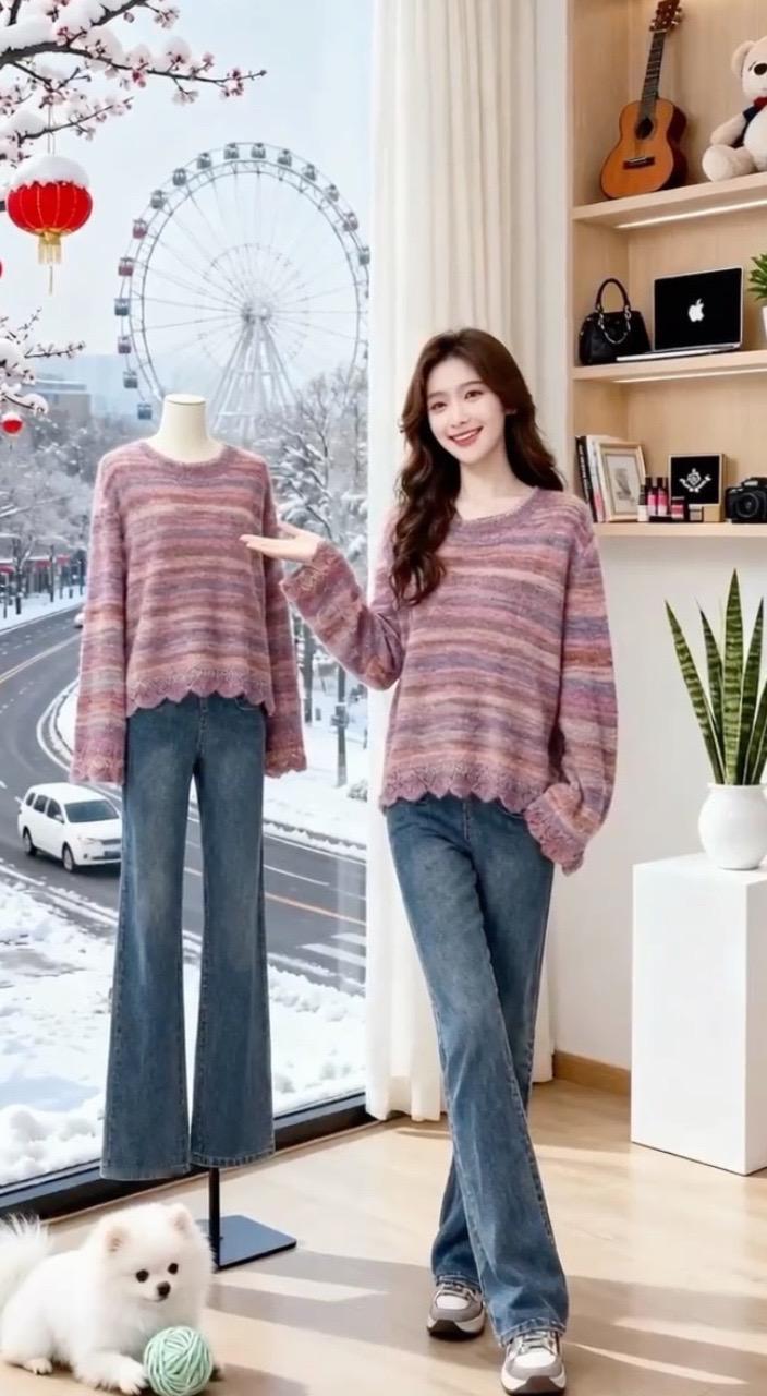 秋冬新款洋气上档次 谁穿谁好看 面料柔软慵懒风穿搭