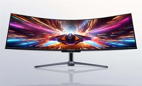 红魔魔境电竞显示器上架，售价为9499元。

这款显示器采用了三星49英寸32: