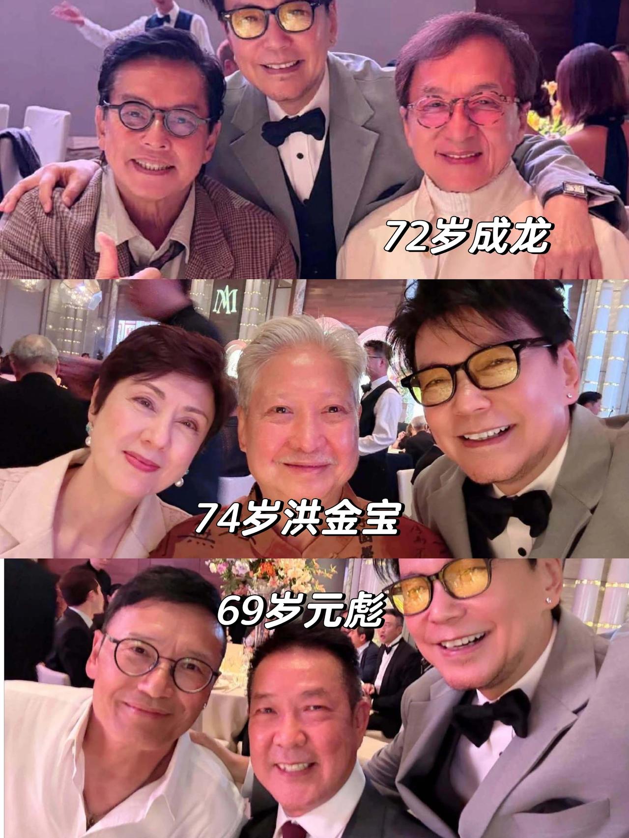 大师兄洪金宝已经74岁，成龙72岁，元彪最小也已经69岁，三人合作过的A计划已经