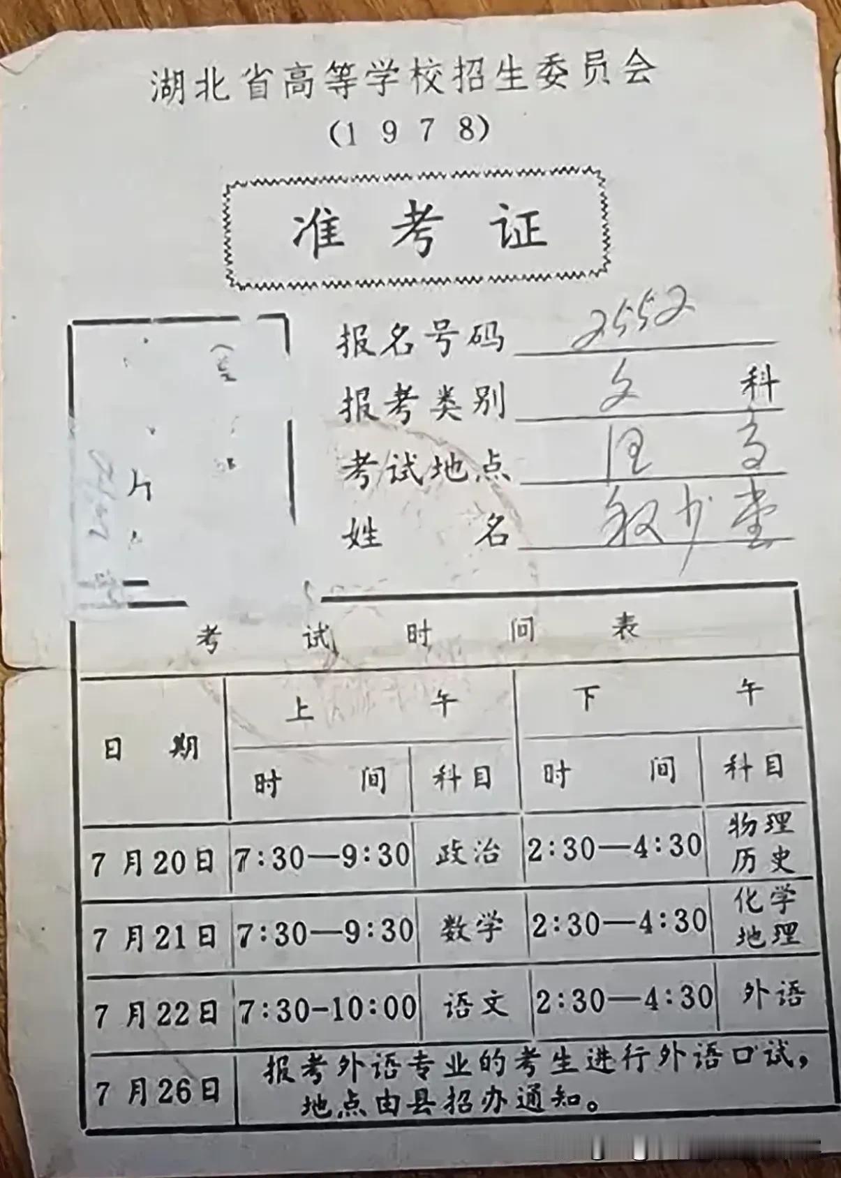 【那年·今日】48年前的今天你在干啥？我在第二次参加高考

1976年，我高中毕