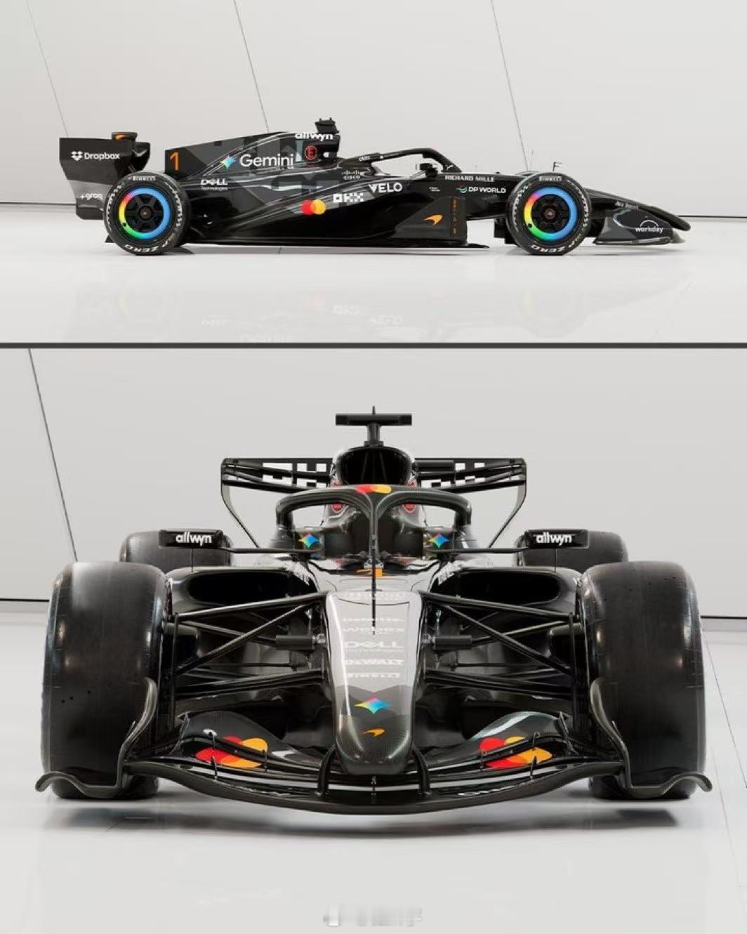 1 and 81今年迈凯轮不搞木瓜橙了？F1