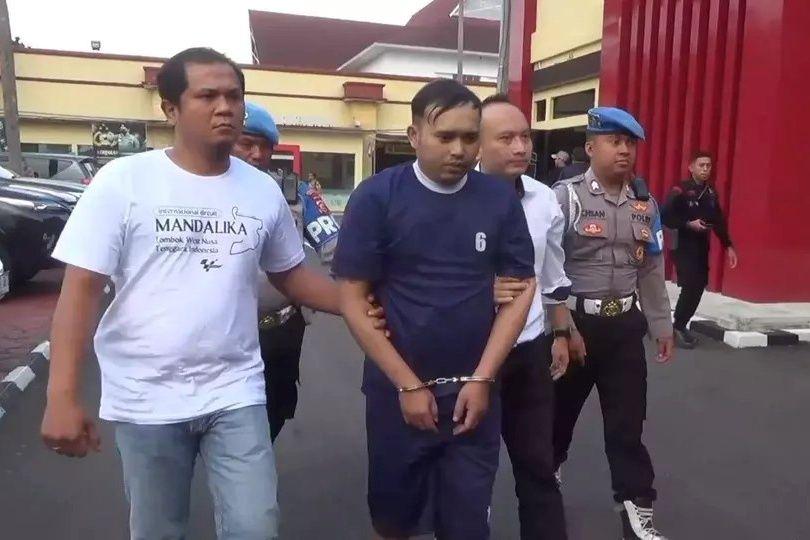 印度尼西亚万隆发生一起离谱事件，一名男子不甘心被踢出车友群组，气得找上群组管理员