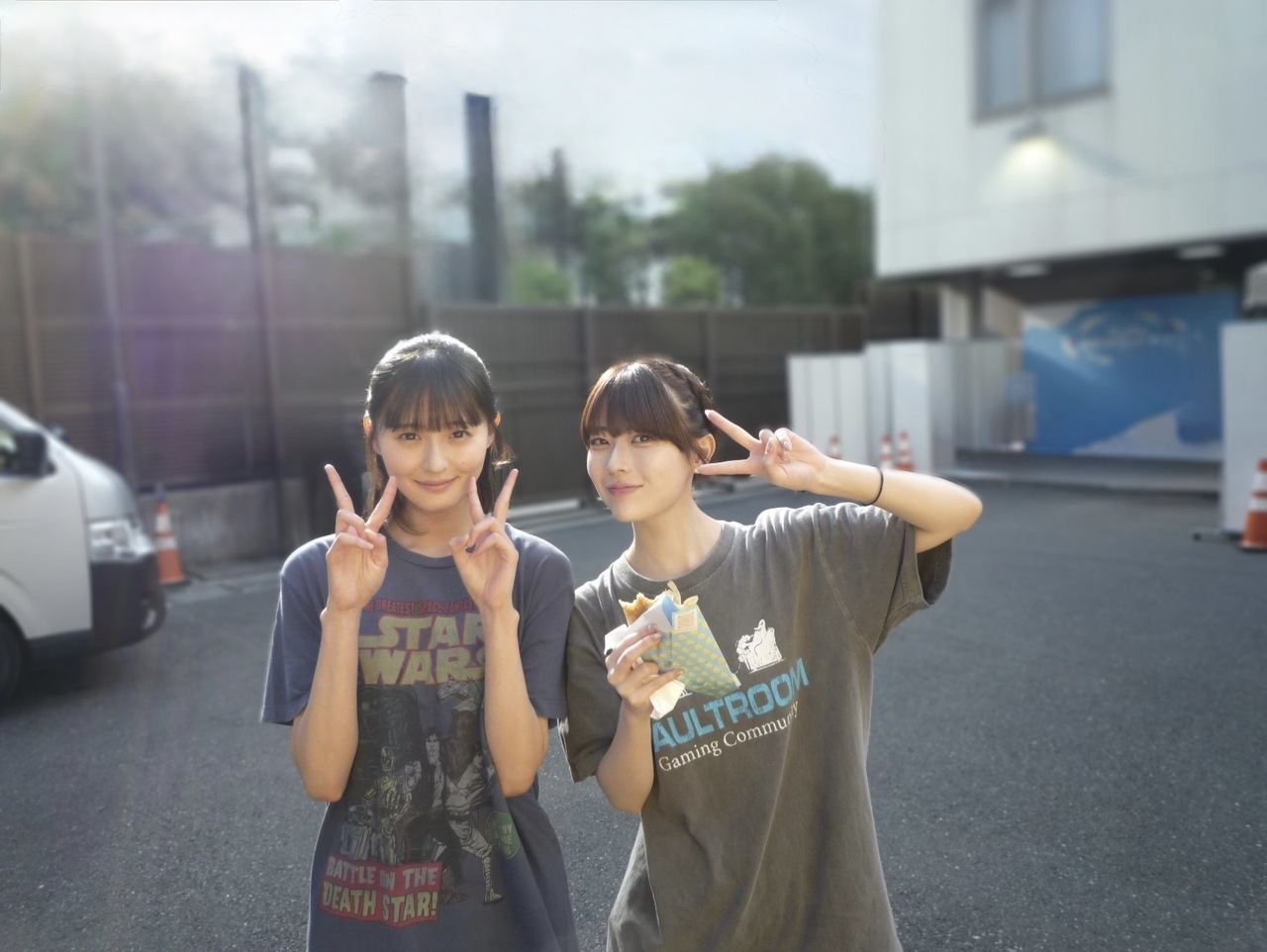 远藤樱  via 柴田柚菜 blog 