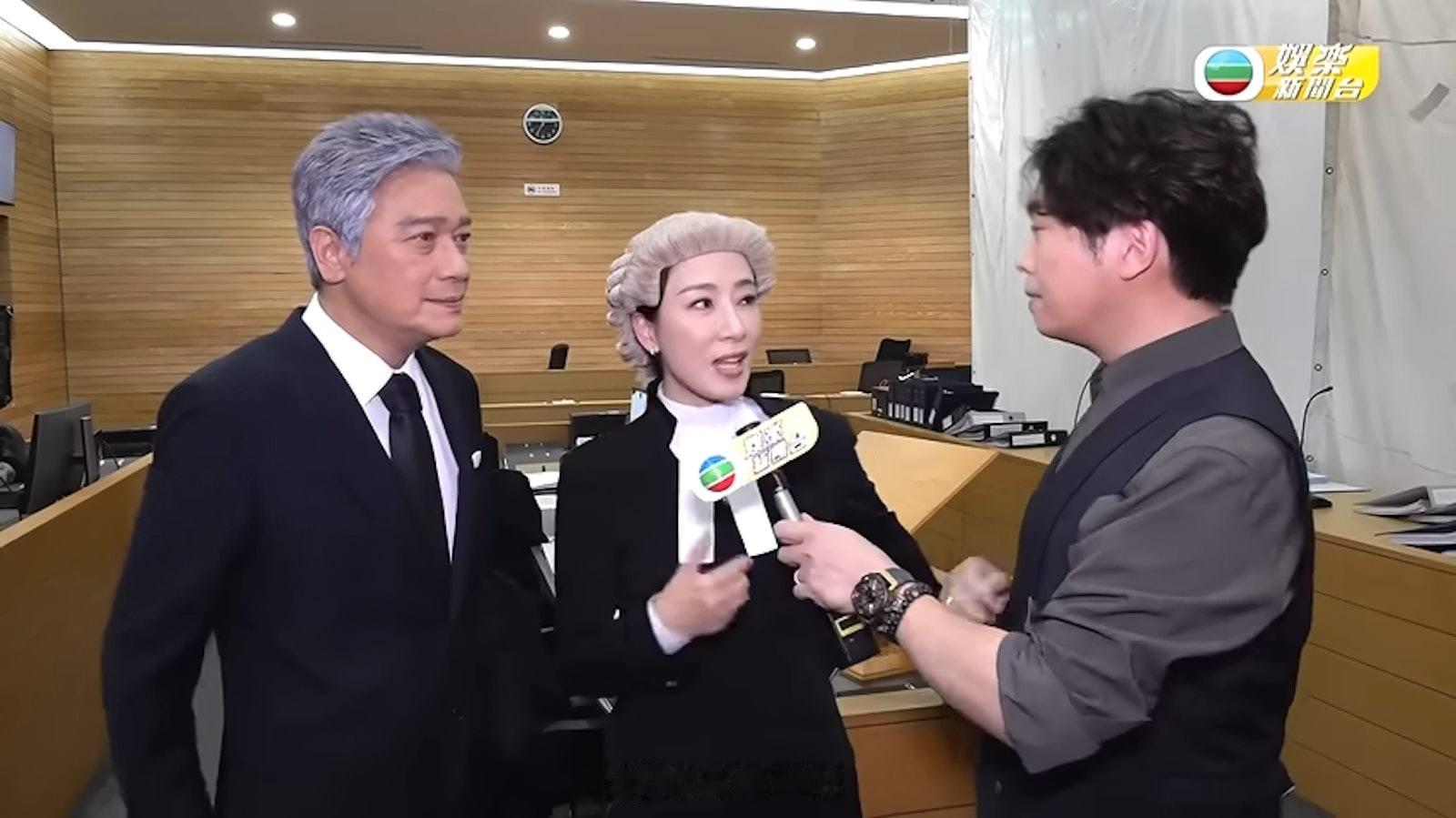 許濤主席北上探班《模範律師團》　羅嘉良被揭私下係「小頑童」TVB新劇《模範律師團