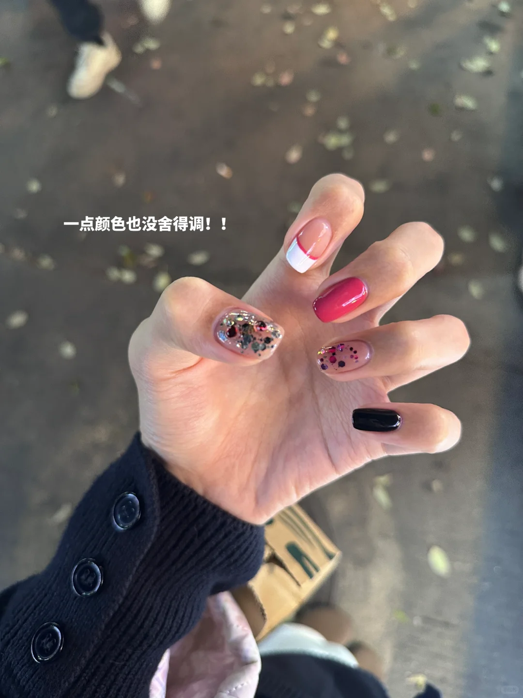还没做圣诞美甲的贝贝有福了💅