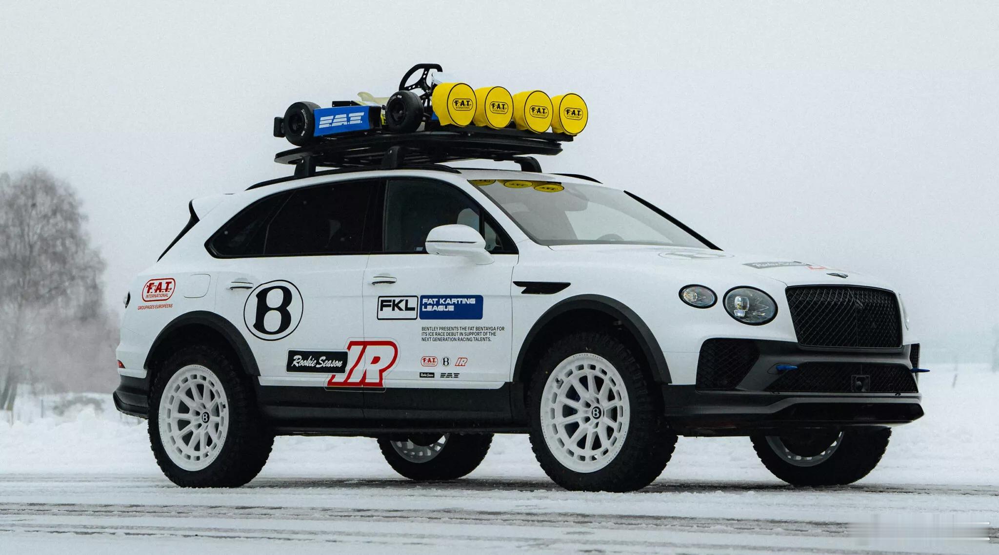 名车志新闻 【冰上猛兽出没，宾利 Bentayga “X” 概念车首发】该车是宾