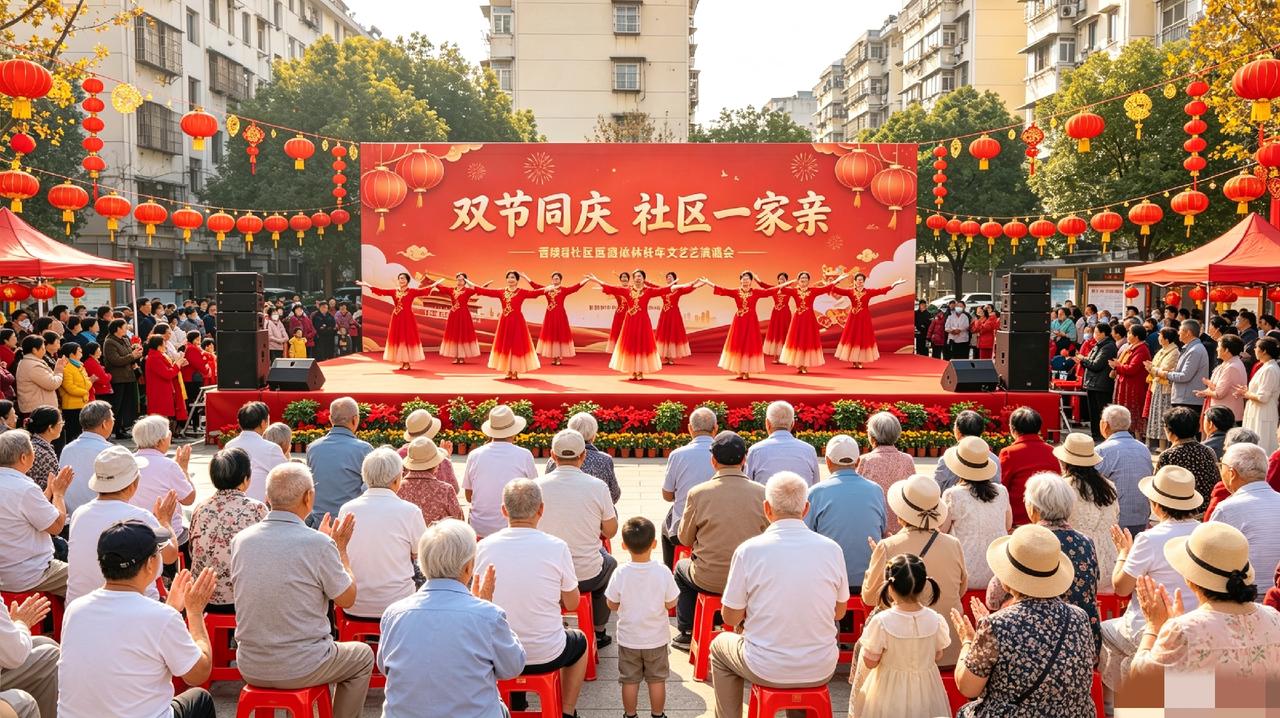 双节氛围感拉满！社区这场演出太热闹了
 
双节将至，咱们社区早早热闹了起来！一大