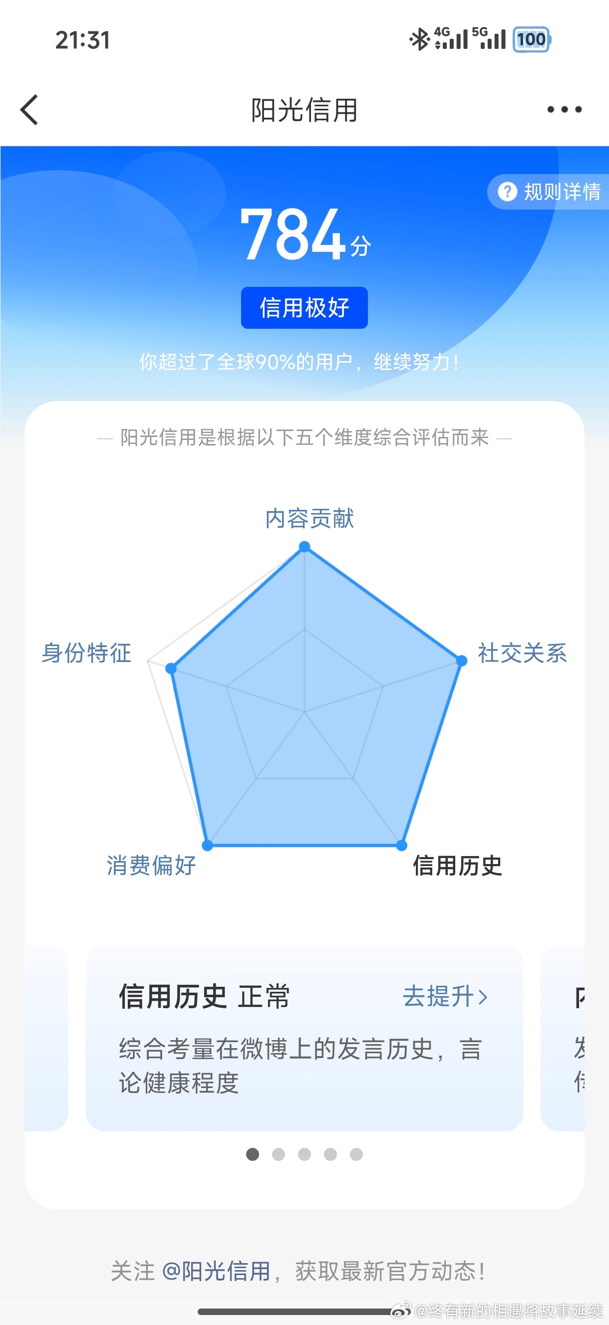 哇去，我ygxy这次直接涨了30分！！！！！半年没动过了。 