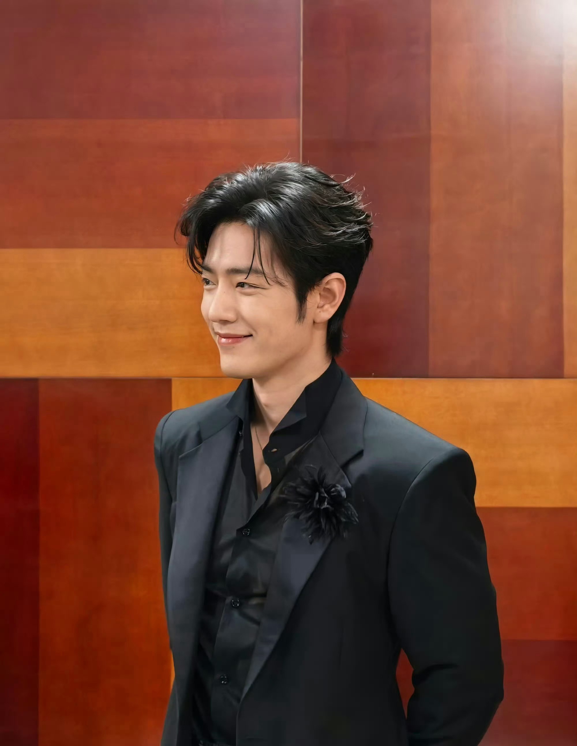 肖战 × 北京大学生电影节造型饭拍生图 📸肖战大影节生图 肖战生图妆感