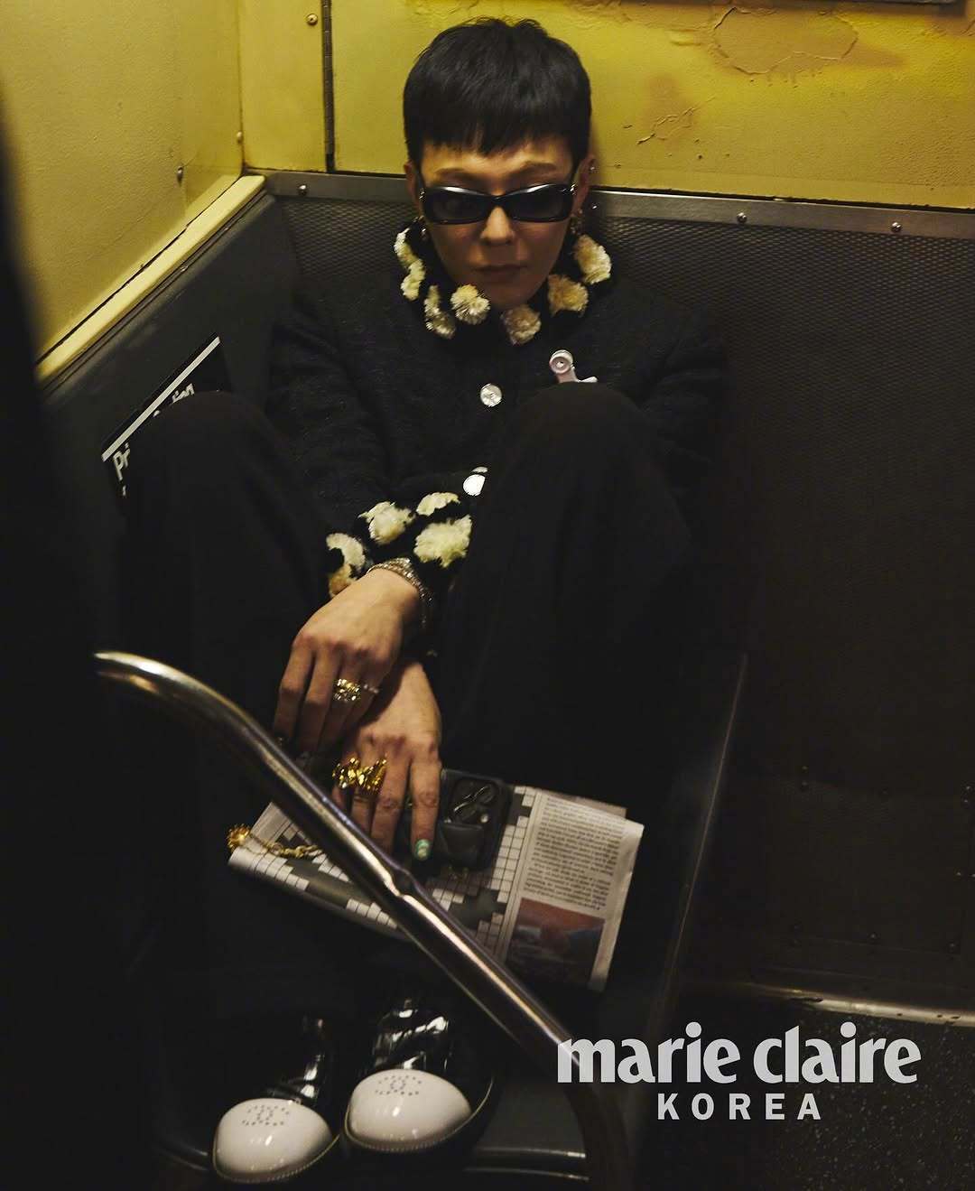 权志龙  CHANEL 2026高级手工坊系列发布会，Marie Claire 