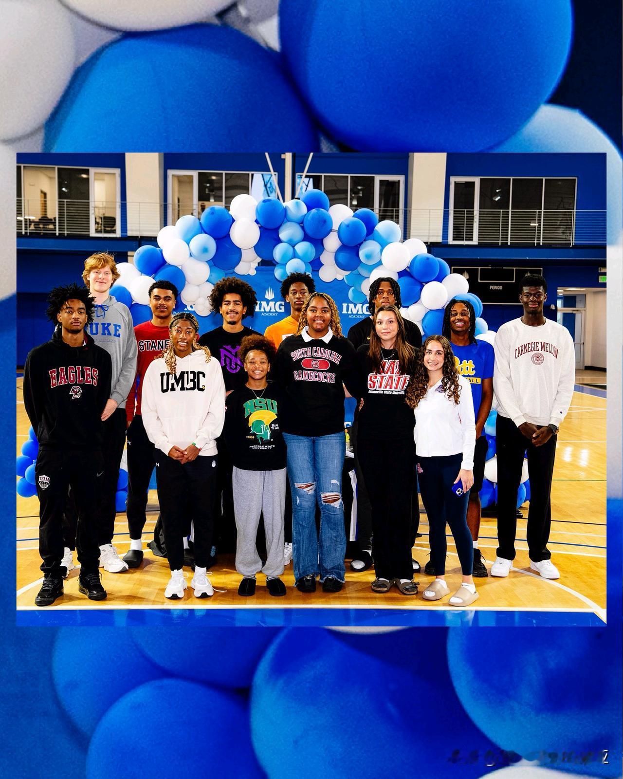 佛罗里达州强队IMG学院的球员与大学完成签约，2026届招生 大梦儿子斯坦福大学