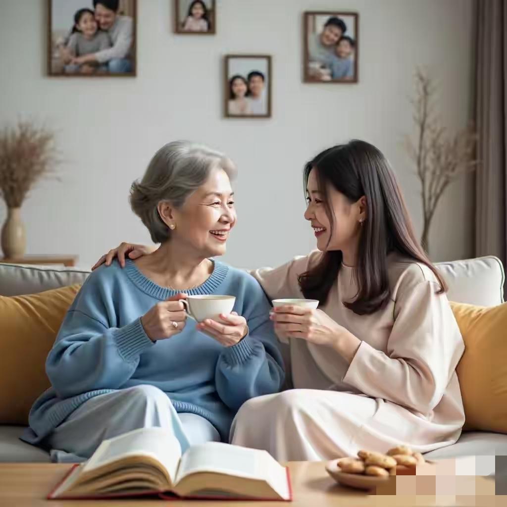 世上本没有完美的婆婆，
只有不肯懂得知足的儿媳。
很多人总盯着婆婆做得不好的地方