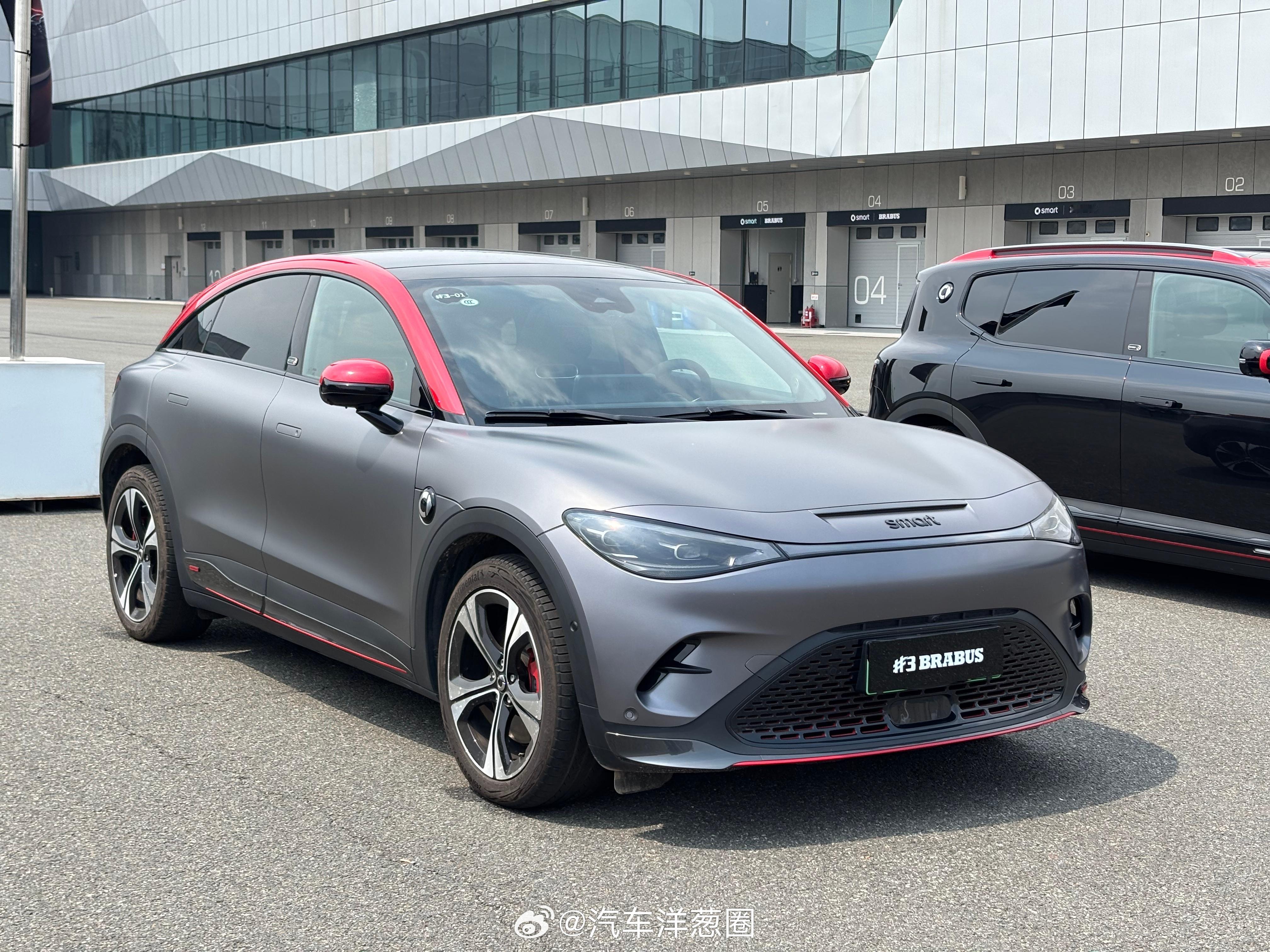 smart BRABUS版本，大家觉得这车好看吗？葱爆新车 现场1号、3号、5号