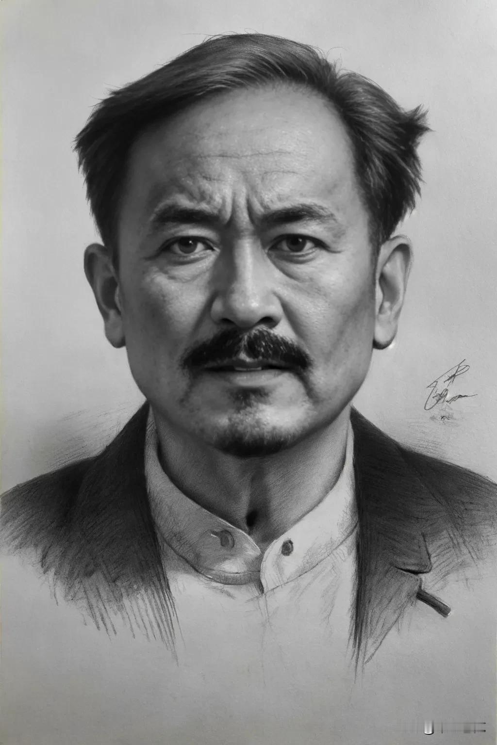 【素描分享】画肖像，用画笔记录时代变迁。#春日生活打卡季# #素描的题材# 
#