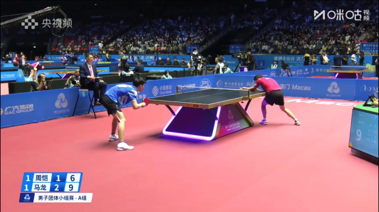 给马龙跪了啊啊啊啊啊啊啊啊这球太牛逼了 