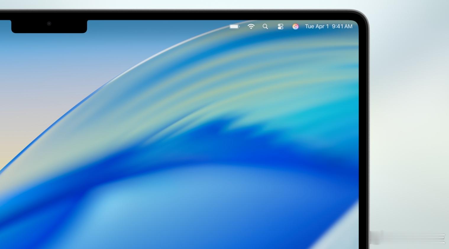 全新macOS26，macOS Tahoe，新设计菜单栏透明，让屏幕看起来变得更