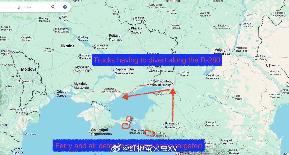 俄乌战争 乌克兰今天对俄占克里米亚发动近几个月来最大规模的袭击，造成4死28伤。