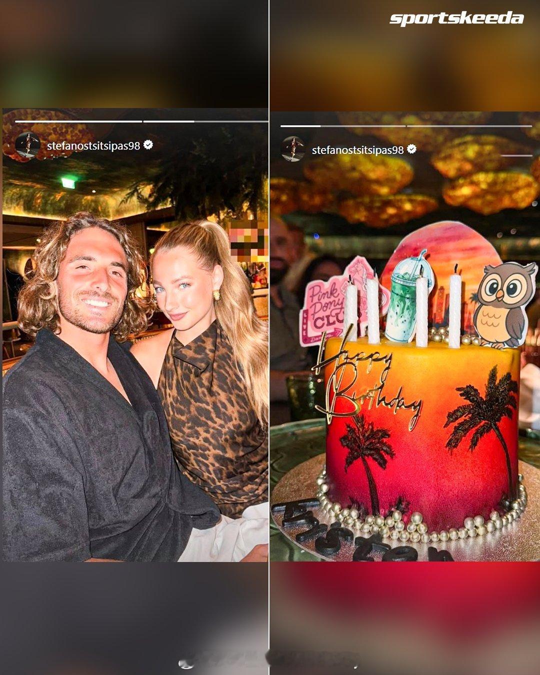 西西帕斯谈论他的女友：“她超级可爱。我喜欢在艰难时刻看到她的脸……她是我在比赛中