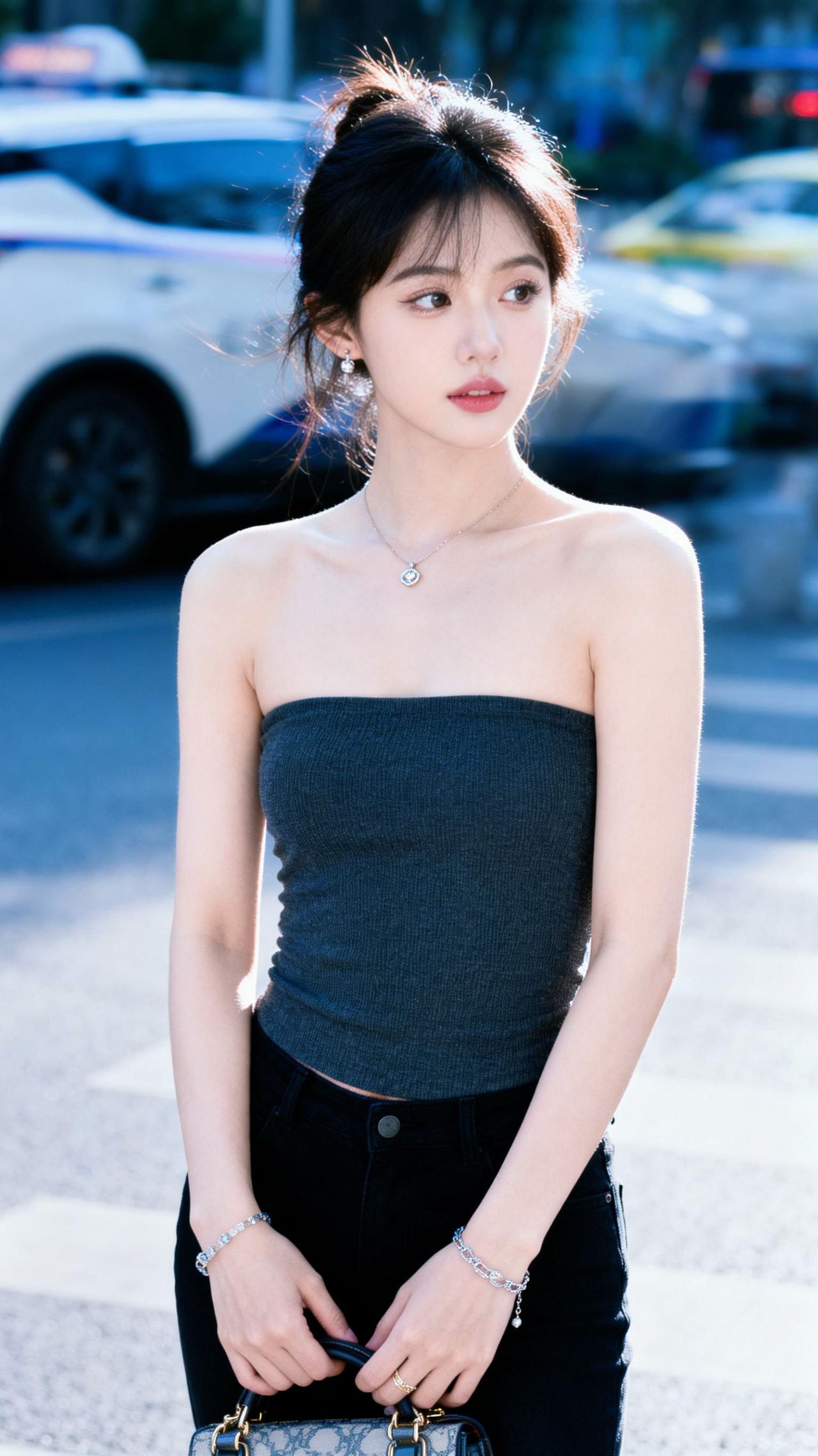 原创配图故她瞬间