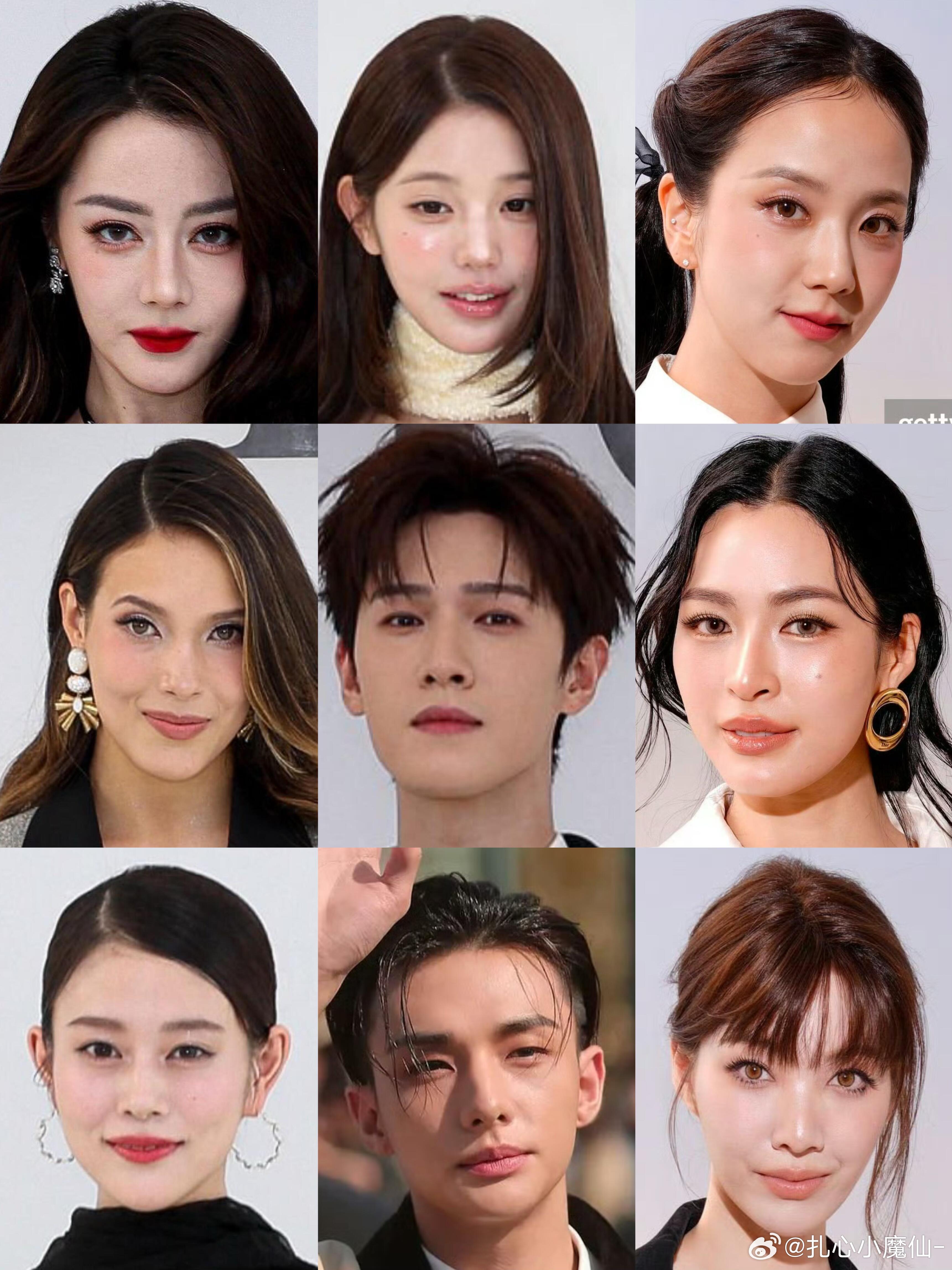 DIOR迪奥大秀G社怼脸生图谷爱凌、迪丽热巴、李昀锐、Jisoo金智秀、张元英、