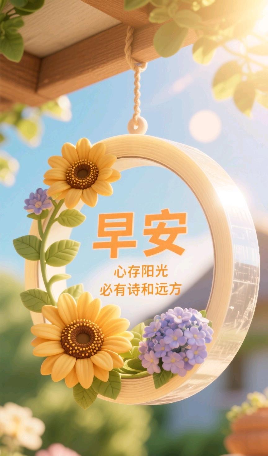 晨光漫过窗棂，把温柔洒向每一位陪伴的你✨ 感恩粉丝与友友们的偏爱，是你们的每一份