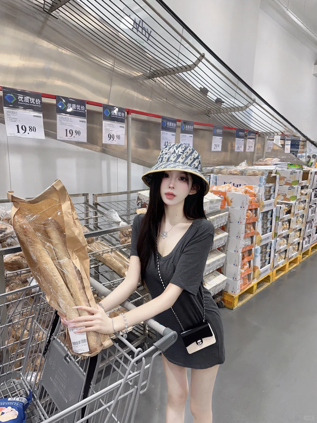 像小朋友一样好喜欢逛超市啊