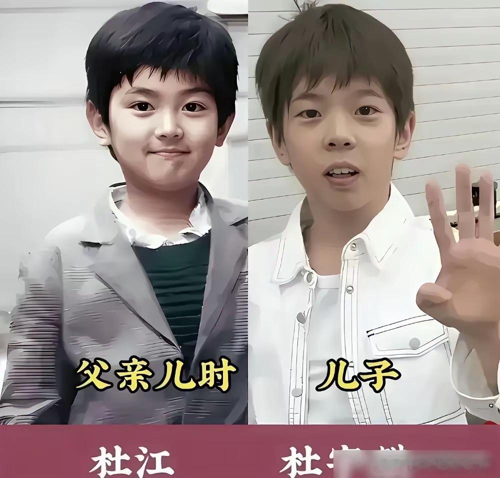 应采儿彻底输了，家里站着三个陈小春，一个大的，两个小的。 你仔细看，从脸型、单眼