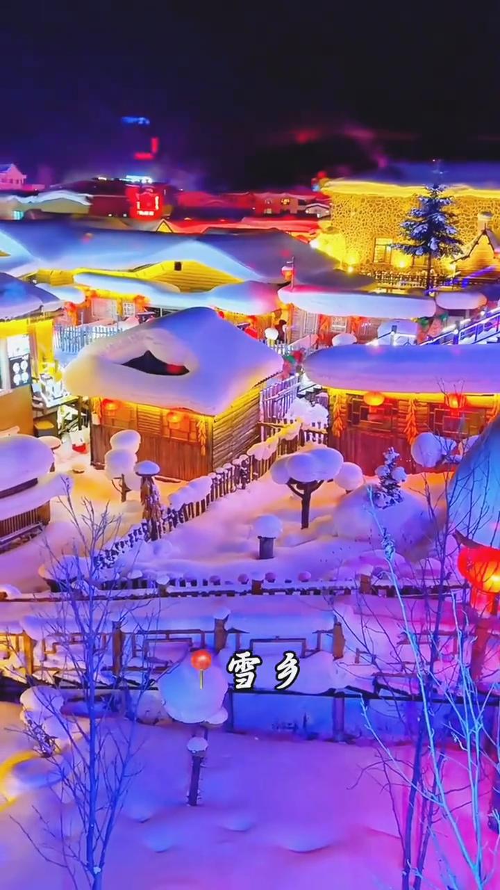 接下来的哈尔滨是这样的：中央大街、圣索菲亚大教堂、雪乡、松花江、亚布力滑雪场、冰