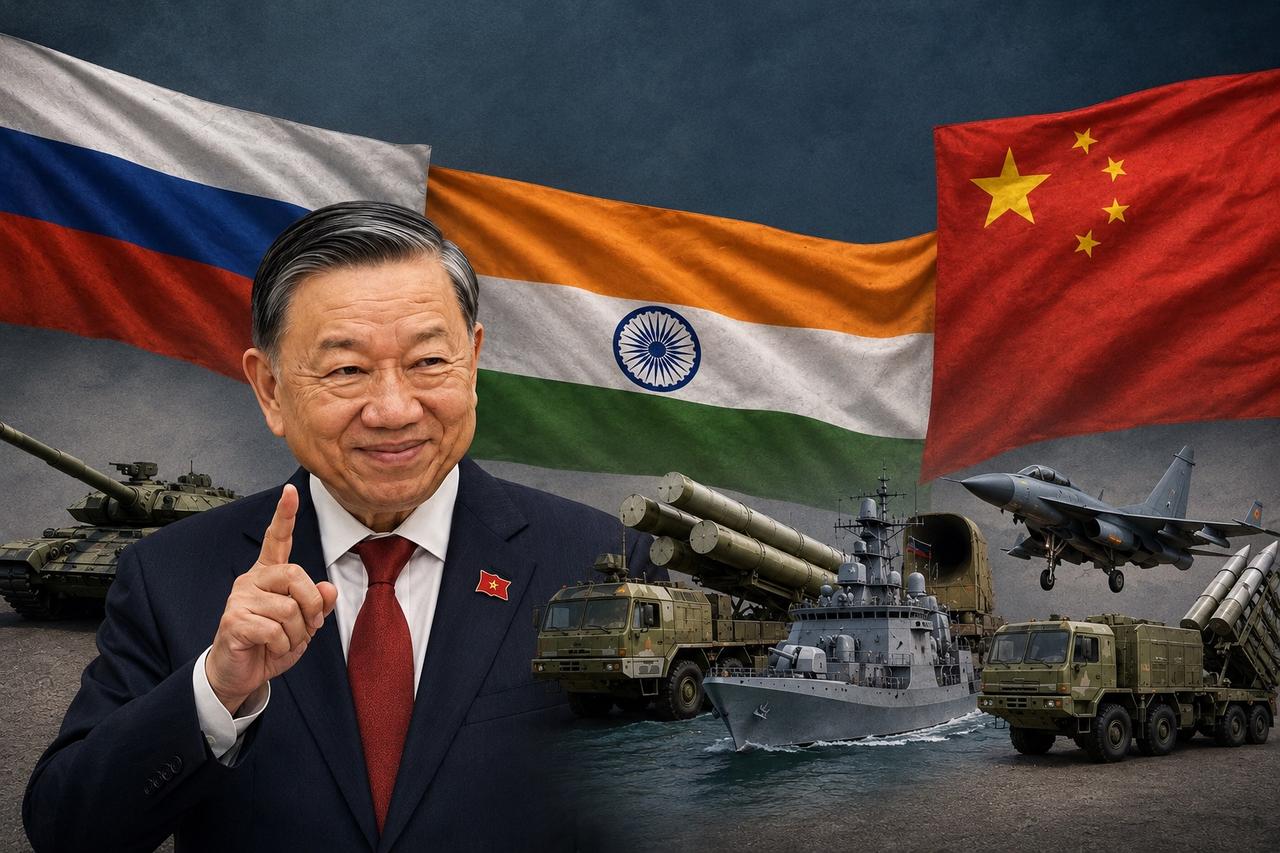 苏林真的是人才，买俄罗斯的武器很贵，买中国的武器没面子，于是他突发奇想，直接买印