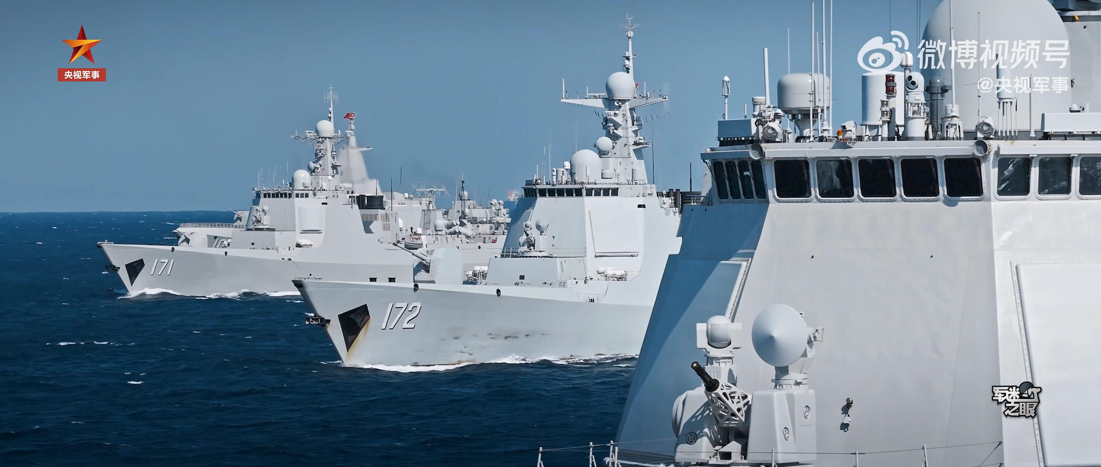 中国海军 看完刚刚054B”钦州”舰的视频，更期待片尾的这个彩蛋了。 
