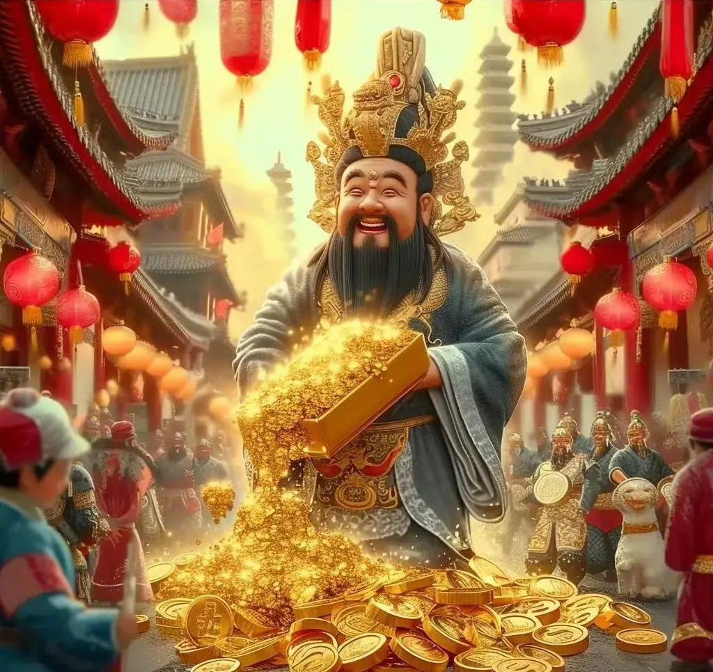 你！暴富！财神爷指定你了，蛇🐍年暴富！留一句：马上发财！祝愿你八方来财，势不可