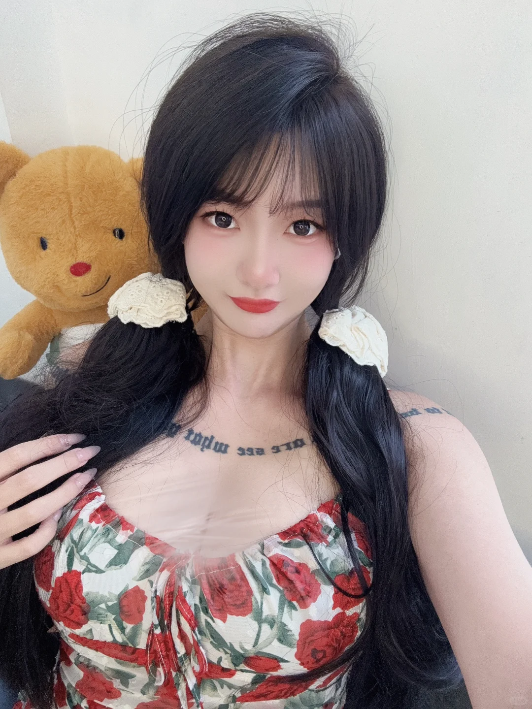 ‼️天呐假双马尾也太显发量了吧