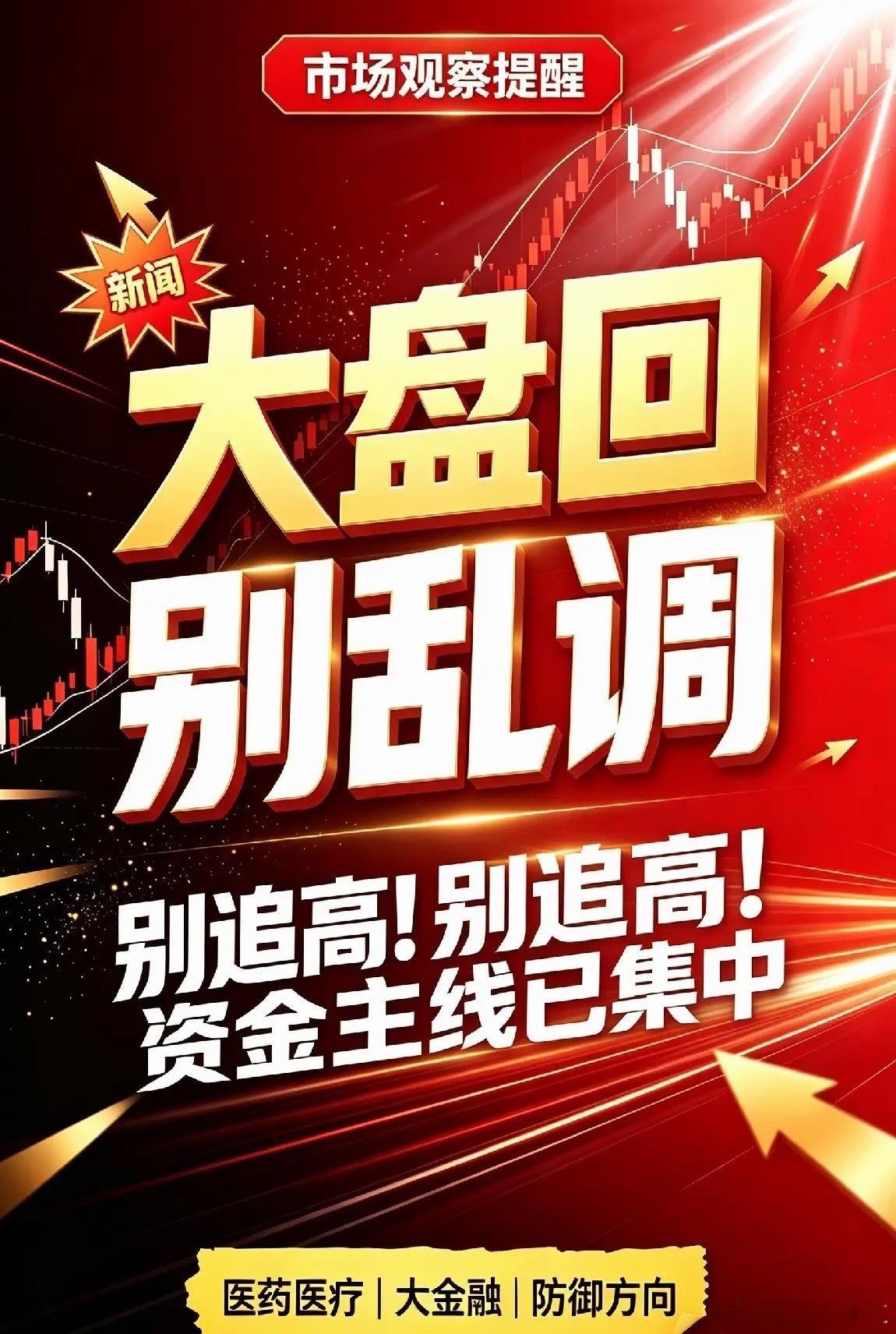 大盘回调周期，仅医药医疗、大金融为安全主线一、当前市场环境        前期高