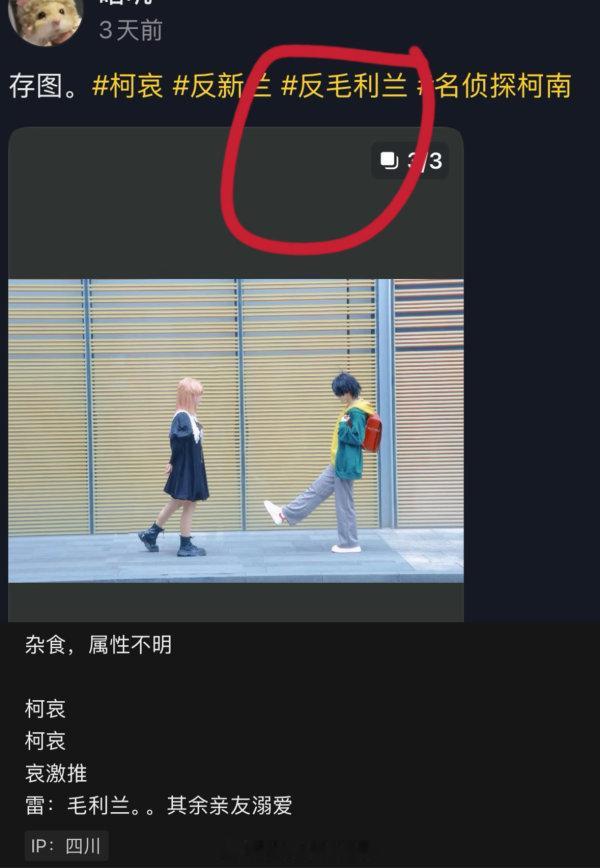 tg 怎么评价#灰原哀#粉发#柯哀#cos 还要特意打上#反毛利兰#tag？ ​