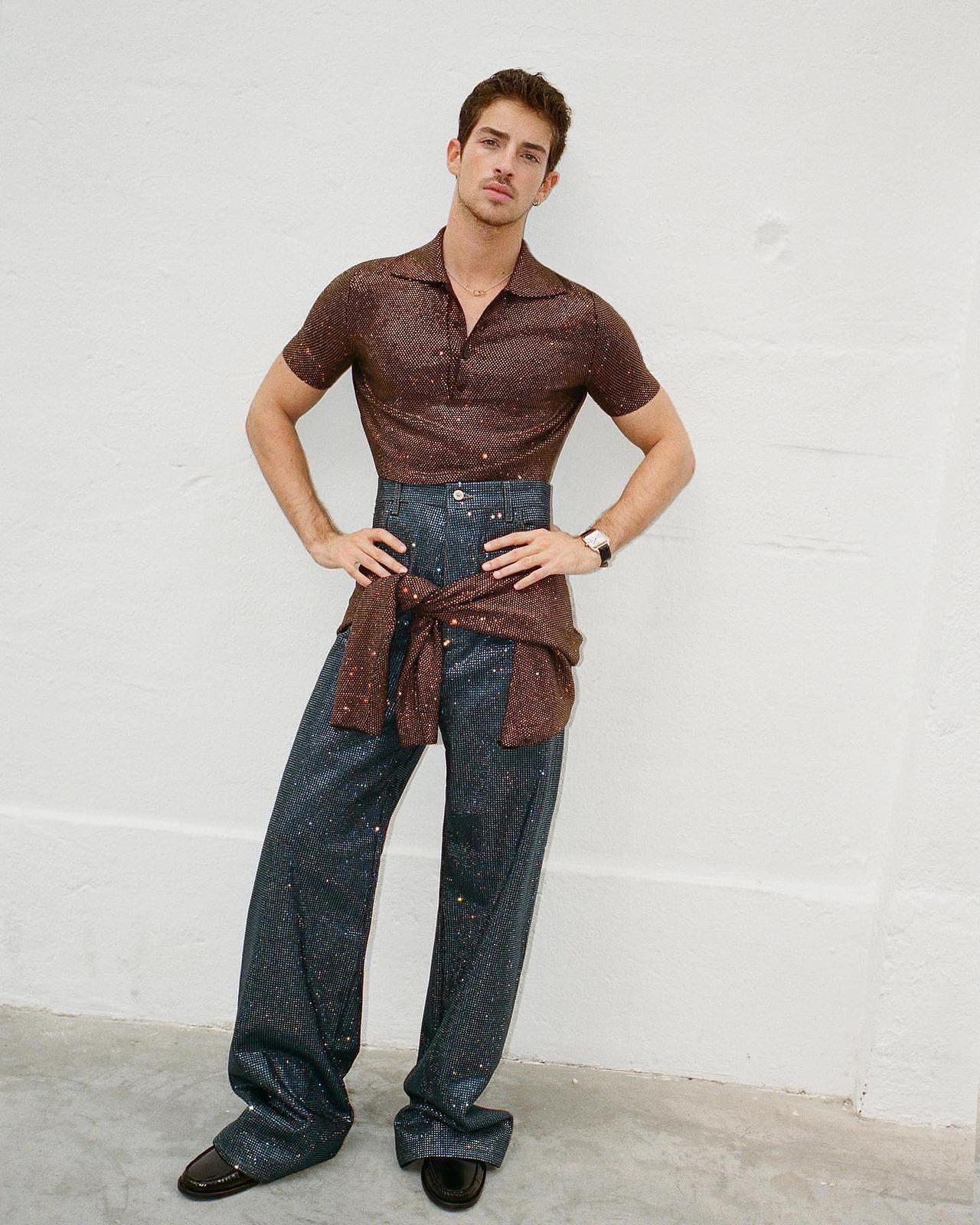 闪闪惹人爱的 LOEWE 男装。