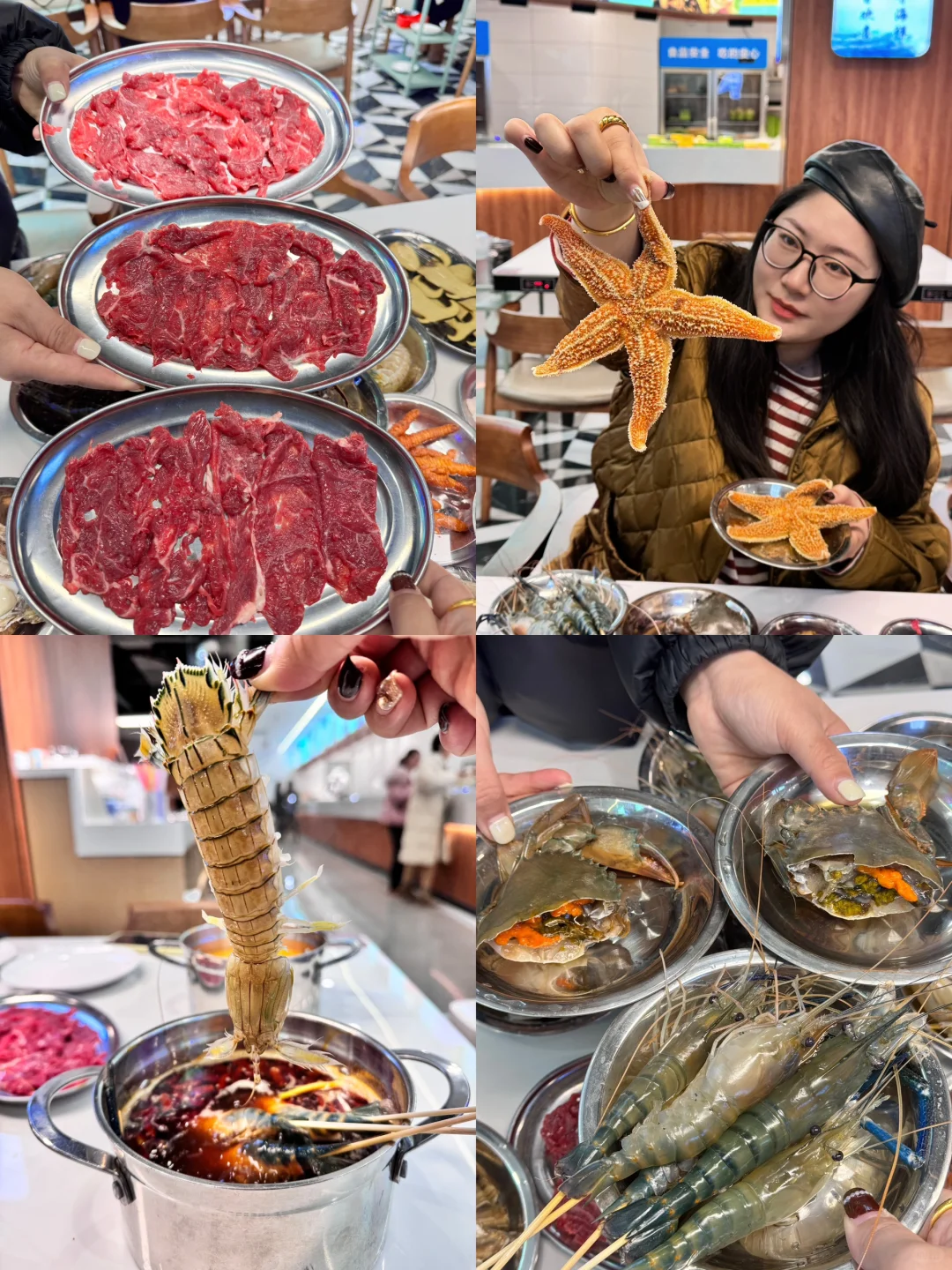 在南通一人一锅 海鲜品种比菜市场还齐全❗