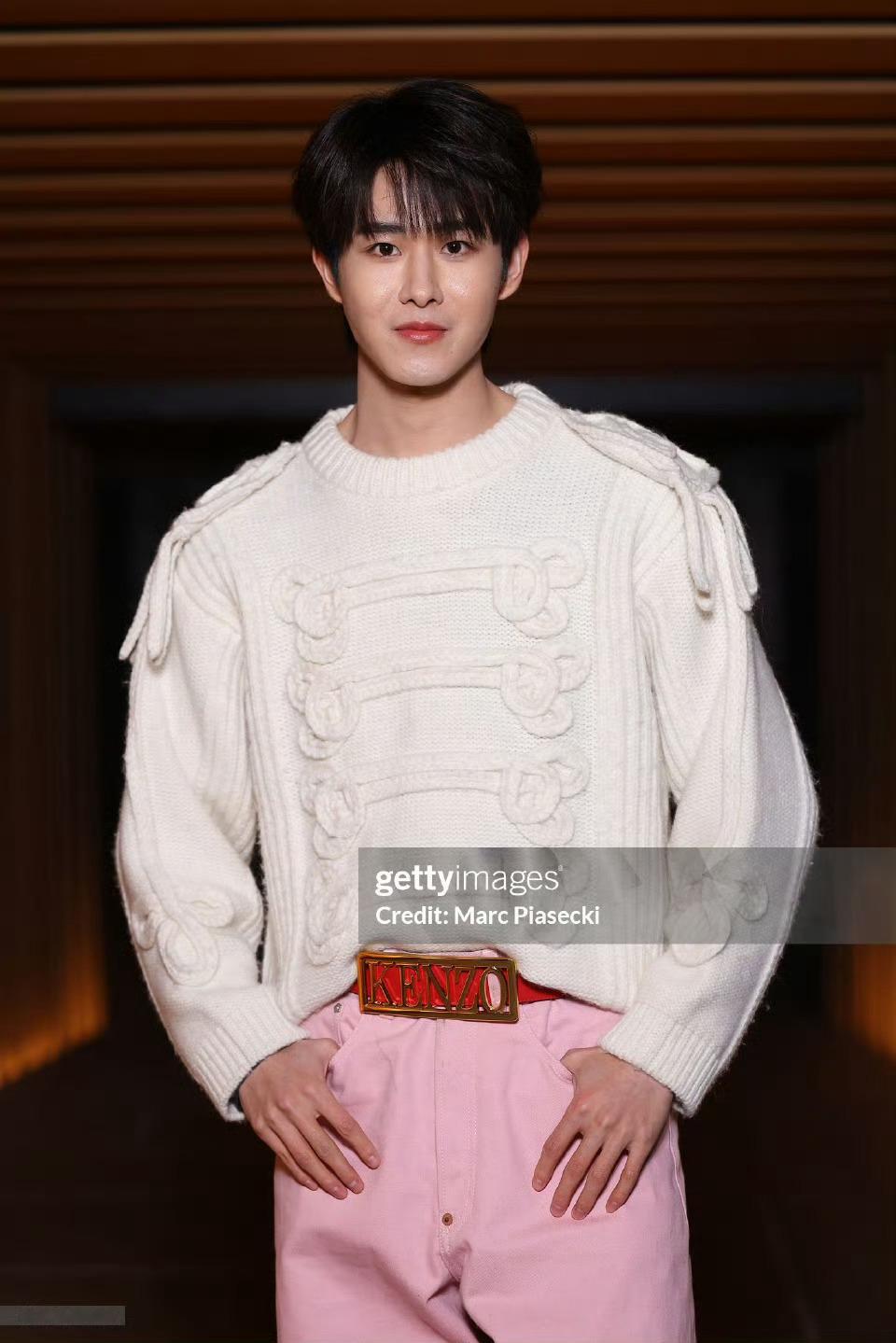 田嘉瑞巴黎时装周G社生图🈶，上身KENZO 2026 春夏系列Look