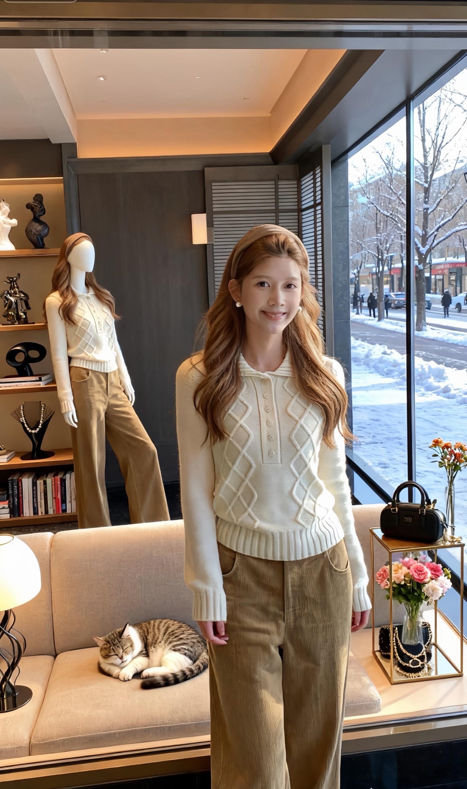 轻松摆脱路人感的韩系穿搭 减龄套装 优雅气质 秋冬新款韩系穿搭