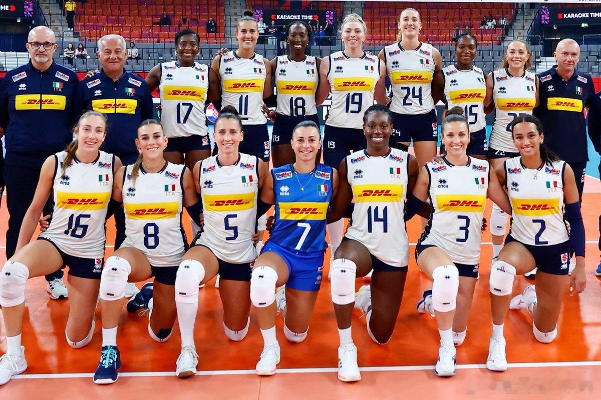 2026年欧洲女排锦标赛 中国女排[超话] 🇮🇹意大利女排连续第4次晋级欧锦