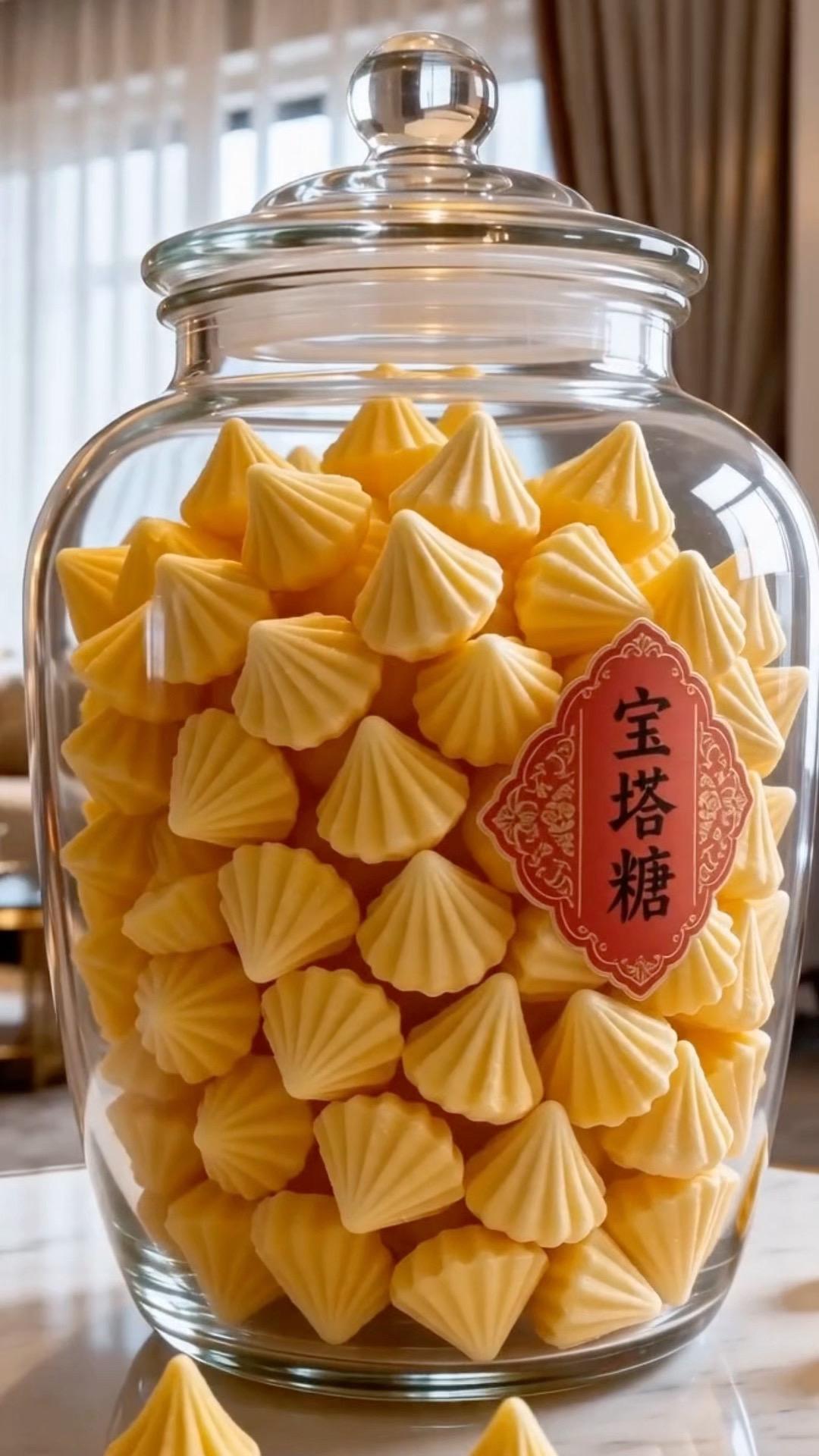 造型是软萌可爱的宝塔模样清爽不齁甜口感温和适口，36g瓶装方便随身携带...