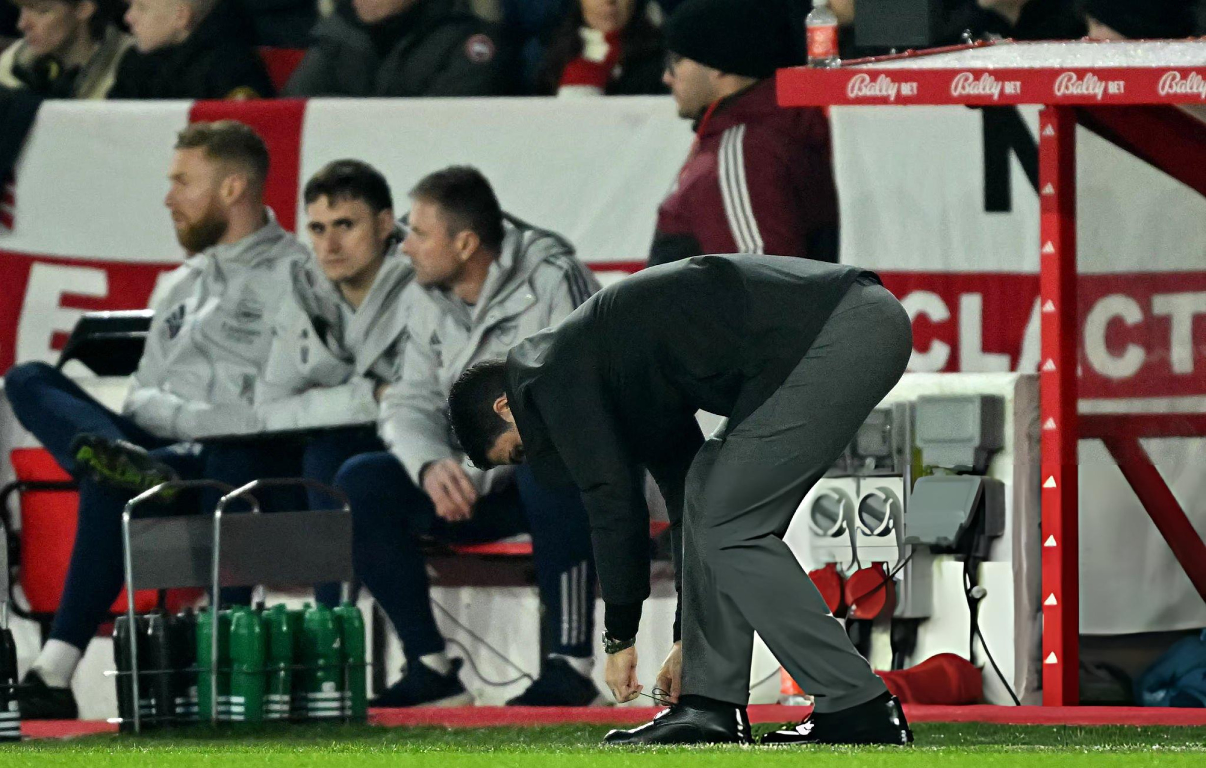 诺丁汉森林0比0阿森纳Mikel Arteta 