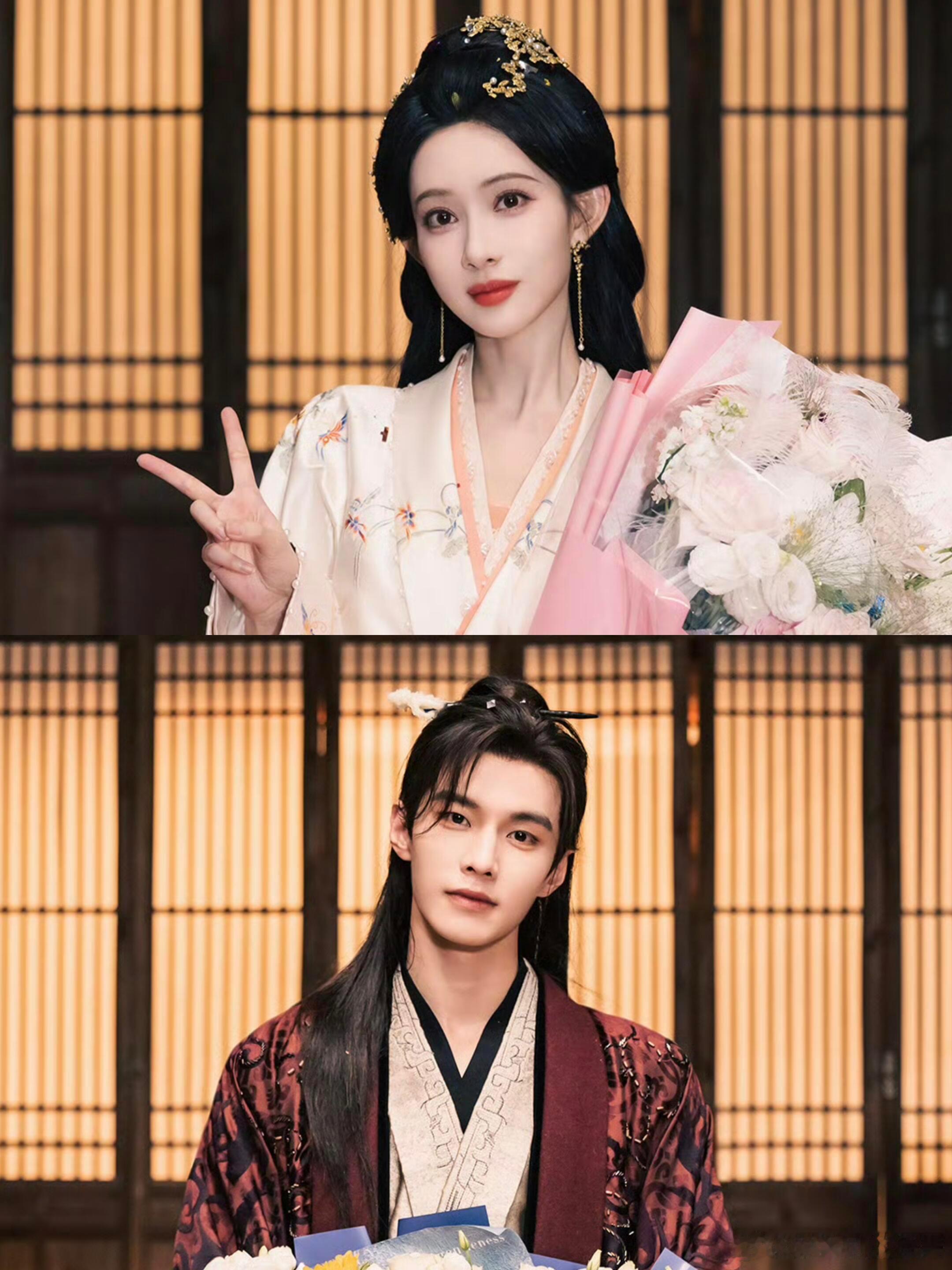 《百花杀》杀青‼️期待开播‼️《百花杀》领衔主演：孟子义领衔主演：何与特邀主演：