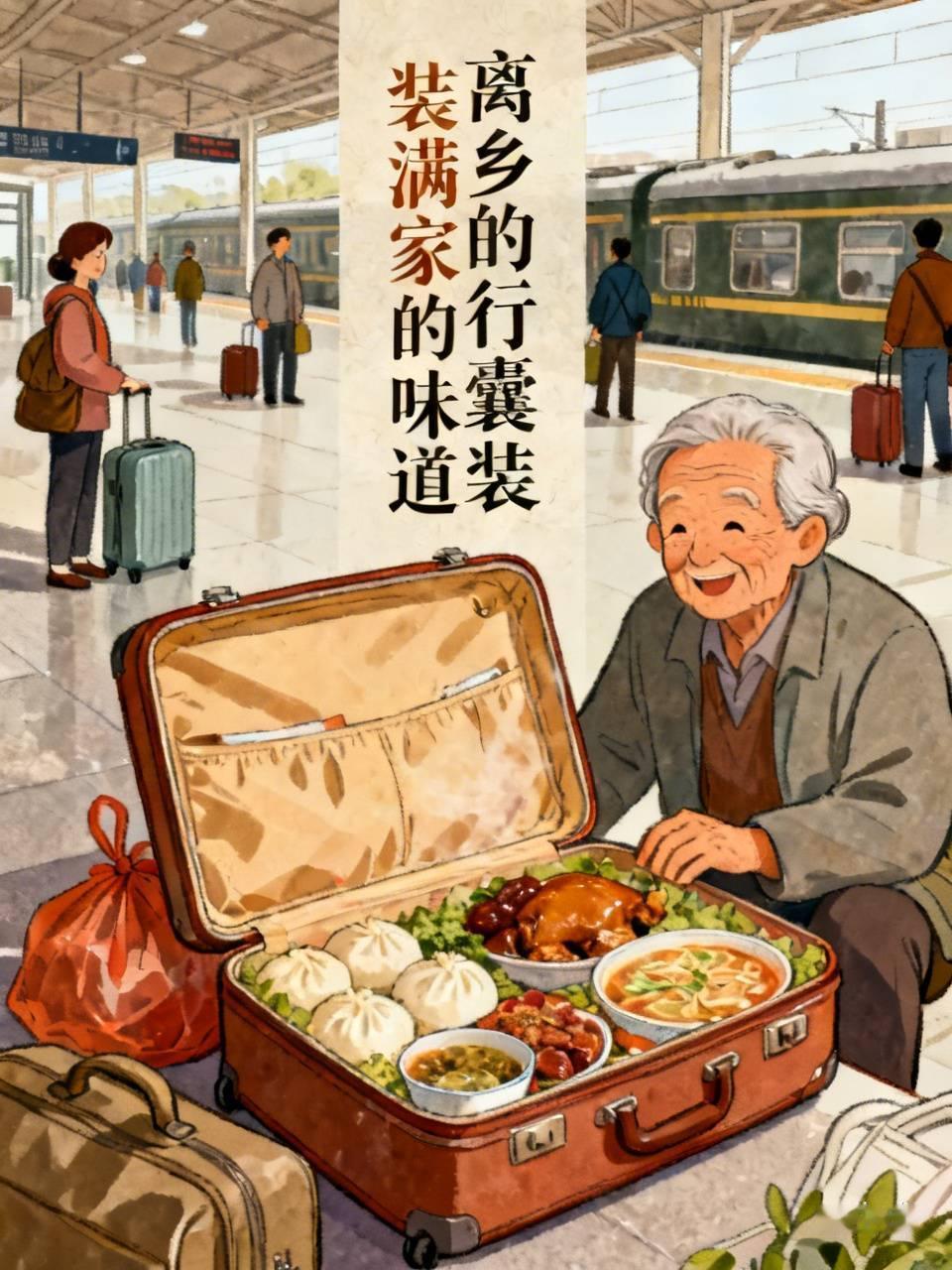 国庆最后一天刷到宿迁高铁站的新闻，瞬间鼻酸了。22岁在青岛工作两年的小伙子高修果