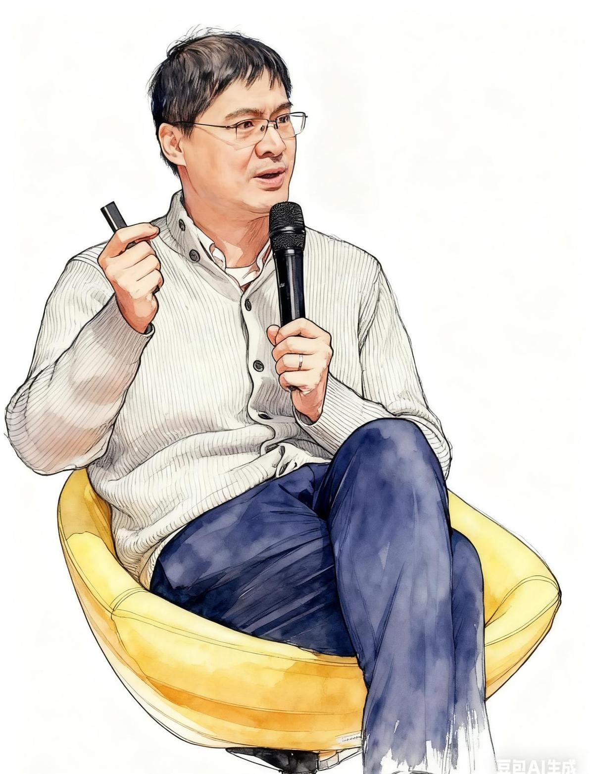 “越攥紧，越漏光。
”罗翔把这句土话甩给镜头，弹幕立刻刷屏——“这不就是我？
”