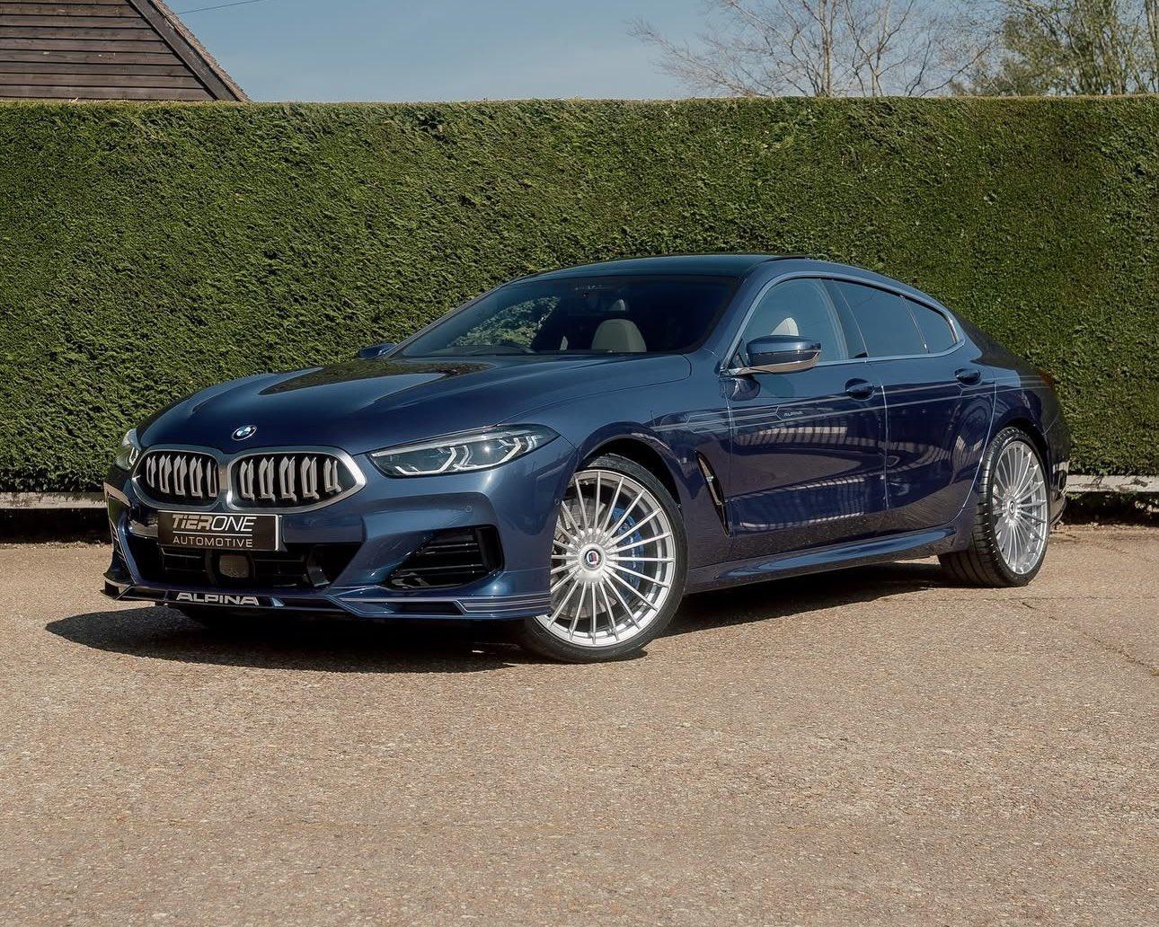 Alpina Blue BMW Alpina B8 Gran Coupe ​​​