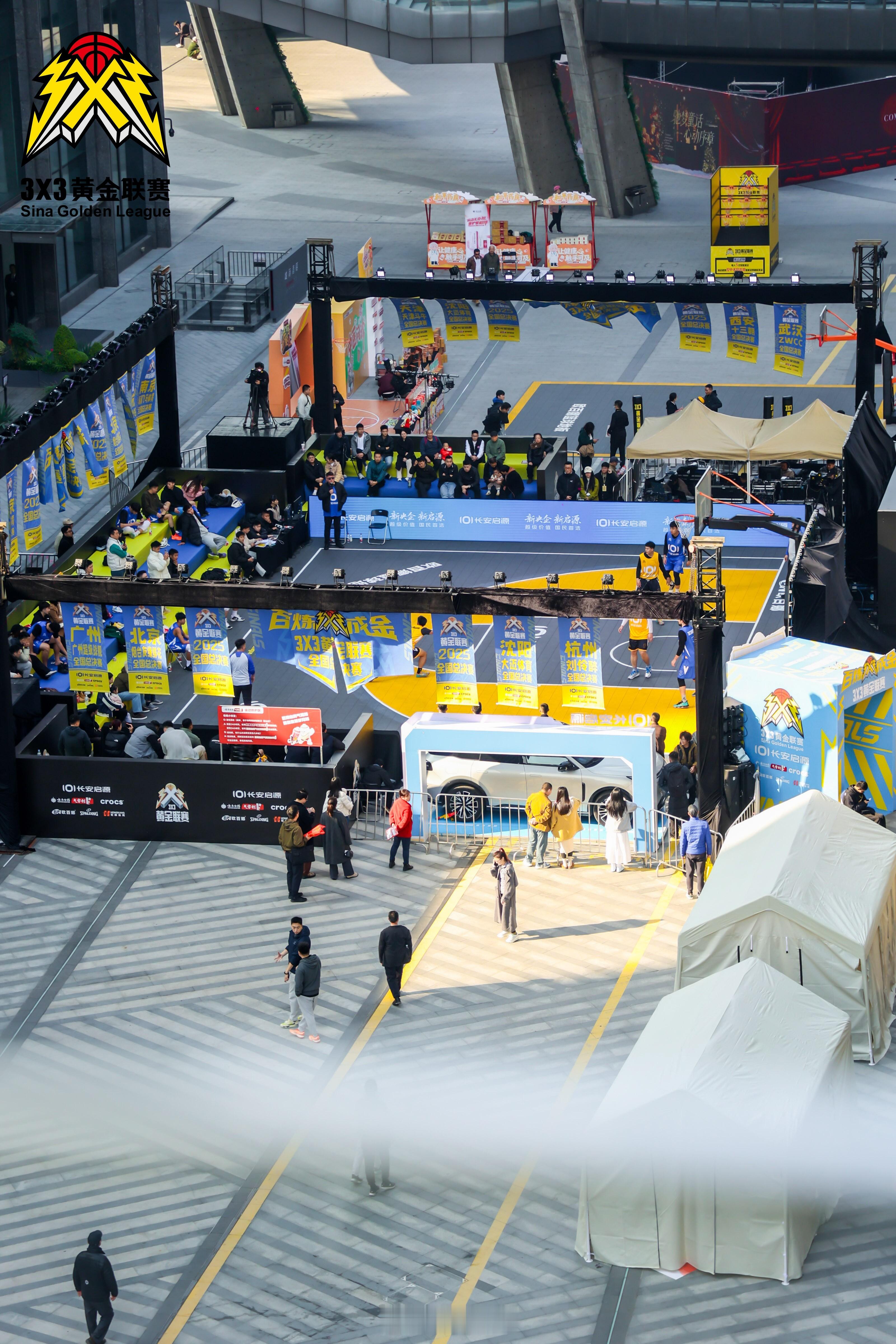 抵御严寒，放手去战。3X3黄金联赛全国总决赛