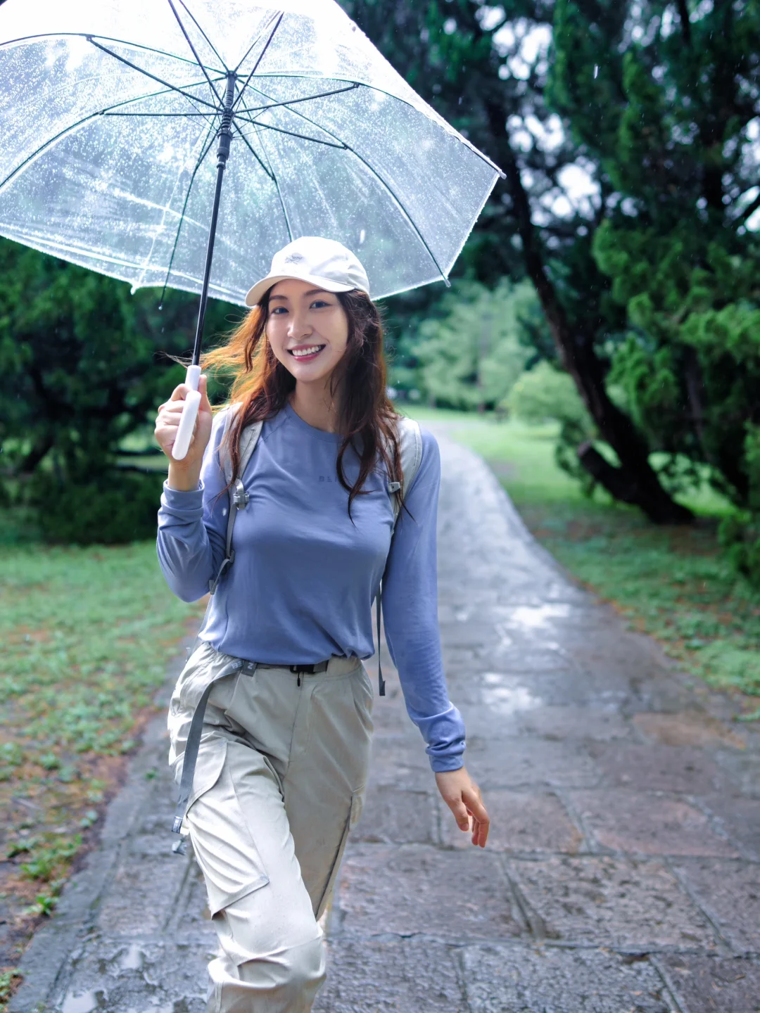 也没人和我说雨天的共青这么出片啊